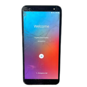 LG Stylo 5 - AT&T Smartphone - Reset - No Stylus - Cracked Screen